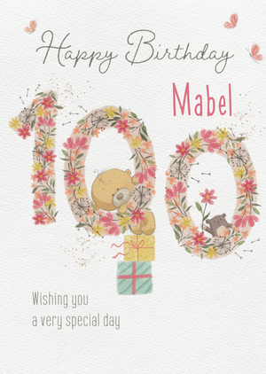 Moonpig 100th Birthday Card