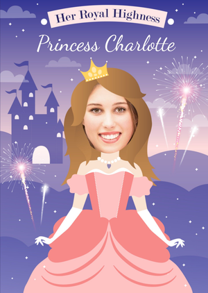 Moonpig Her Royal Highness Princess Photo Card