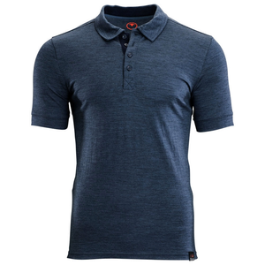 Herren Merino 180 Poloshirt (Blau)