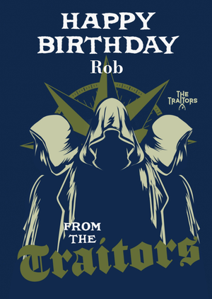 Moonpig The Traitors Birthday Card