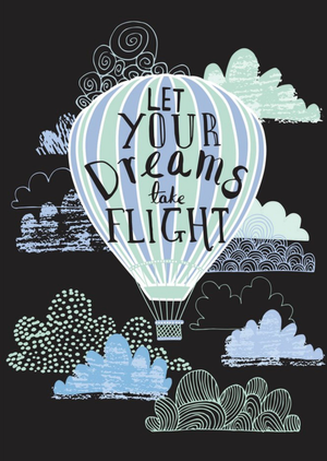 Moonpig Let Your Dreams Take Flight Card