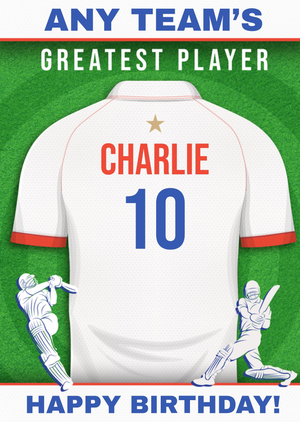 Moonpig Cricket Legends Greatest Player Card