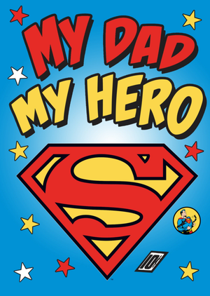 Moonpig Superman My Dad My Hero Father’s Day Card