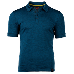 Herren Merino 180 Poloshirt (Grün)