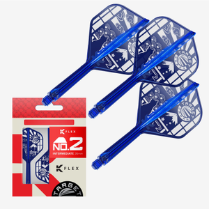 Target Japan K-Flex Flight Blue Intermediate Length No.2 Shape Japan Limited Version