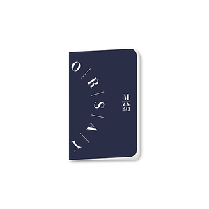 Carnet 40 ans Musée d'Orsay - Bleu