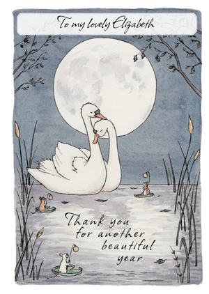 Moonpig Thank You For Another Beautiful Year Card
