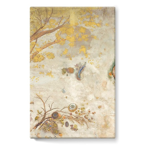 La Branche fleurie jaune (stretched canvas)