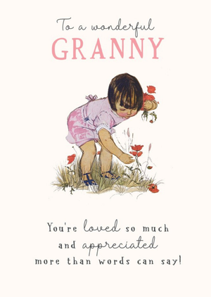 Moonpig To A Wonderful Granny Birthday Card