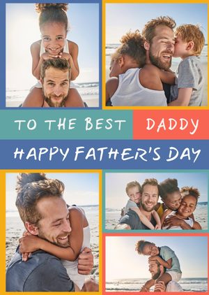 Moonpig Euphoria To The Best Daddy Photo Upload Father's Day Card