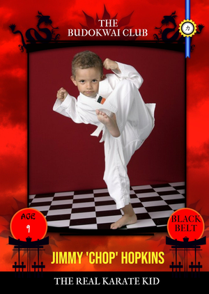 Moonpig The Real Karate Kid Personalised Photo Card