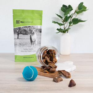 Freeze-Dried Turkey Heart Dog Treats