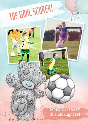 Me To You Cute Tatty Teddy Birthday Card - Granddaughter - Photo Upload