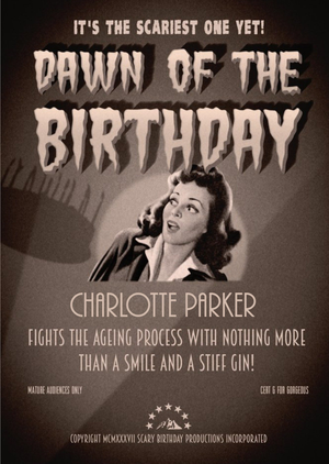 Moonpig Film Noir Dawn Of The Birthday Card