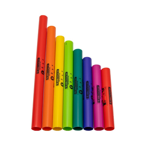 Boomwhackers 8-Note Diatonic C-Major Scale Set w/Octaver Caps