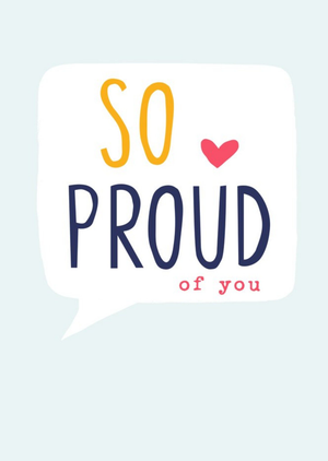 Moonpig So Proud Of You Thinking Of You Empathy Card