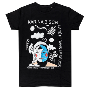 T-shirt de l'exposition La tête dans le décor, Karina Bisch - Musée national Fernand Léger