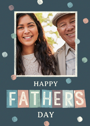 Moonpig Happy Father's Day Photo Upload Card