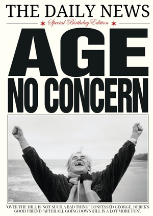 Moonpig Designers The Daily News Age No Concern Personalised Birthday Card