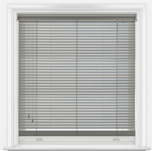 Pvc Grey Venetian Blind 180cm