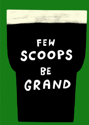 Moonpig Illustrated Green Few Scoops Be Grand Birthday Card