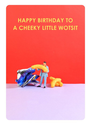 Moonpig Funny Cheeky Little Wotsit Birthday Card