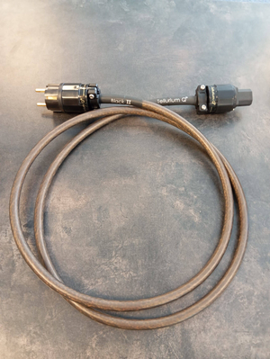 Tellurium Q Black II Power 1,5meter - Begagnad, Svart, Garanti 3månader