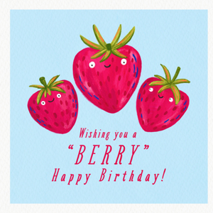 Moonpig Wishing You A Berry Happy Birthday Card
