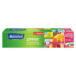 Bacofoil® ZIPPER® Limited Edition All-Purpose Bags - Medium