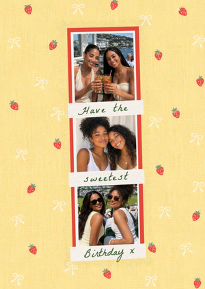 Moonpig Have The Sweetest Birthday Photo Upload Card