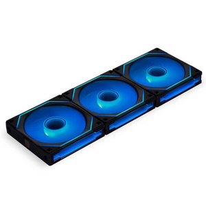 Lian Li UNI SL120 INF Reverse Addressable RGB 120mm Triple Fan Pack - Black - 12RSLIN3B