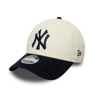 Yankees Youth MLB Cord White & Black 9FORTY M-Crown Adjustable Cap