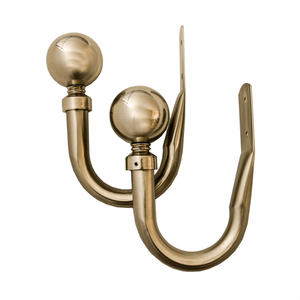 Alexus Antique Brass Hold Back Pair