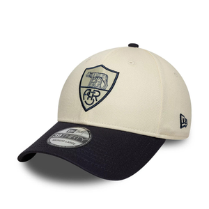 AS Roma Cream & Black 39THIRTY Stretch Fit Cap