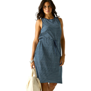 Regatta Womens Amorie Dress - 14 / Navy/White Wavy Stripe