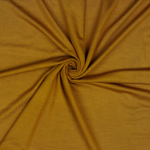 Tissu jersey tencel modal - Moutarde