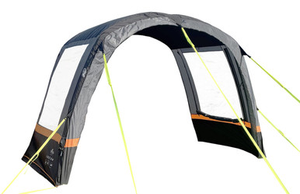 Cocoon Breeze® Campervan Awning Extension - Charcoal & Orange