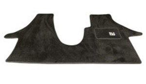 Volkswagen T6 2016 Front Cabin Mat - Black