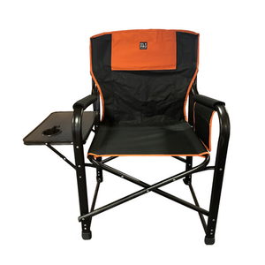 Directors Chair Orange & Black