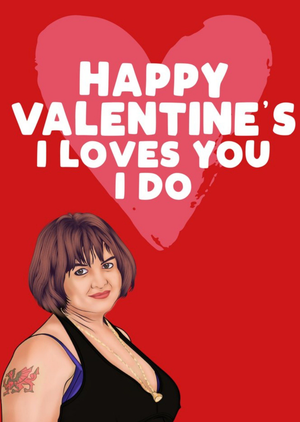 Filthy Sentiments I Loves You I Do Funny Celebrity Happy Valentine's Card