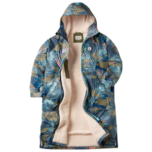 Waves Sherpa Lined Umkleidemantel (Blau)