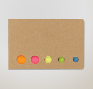 Sticky Flags in Pocket Case - Natural
