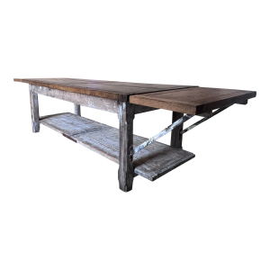 Vintage Extra Long Rustic Farm Table