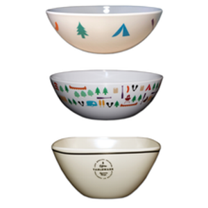 Pack of 4 Melamine Bowls (Random Selection)