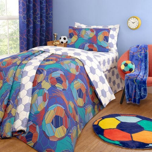 JUNIOR BED DUVET COVER Football Champion