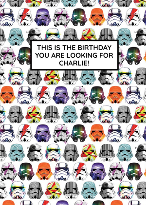 Disney Birthday Card - Star Wars