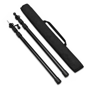 2 pcs Aluminium Telescopic Canopy Poles 230cm