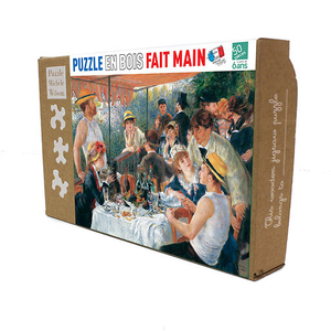 Puzzle en bois 50 pièces Auguste Renoir - Le Déjeuner des canotiers