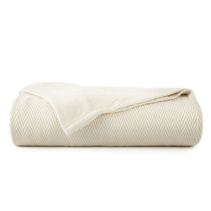 Organic Herringbone Blanket