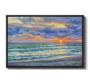 Serene Ocean Sunset